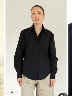 Power of my people black Oxford Proper fit shirt size XL